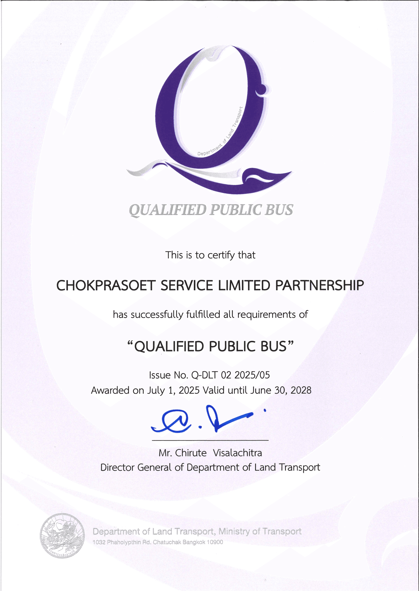 Qualified Public Bus