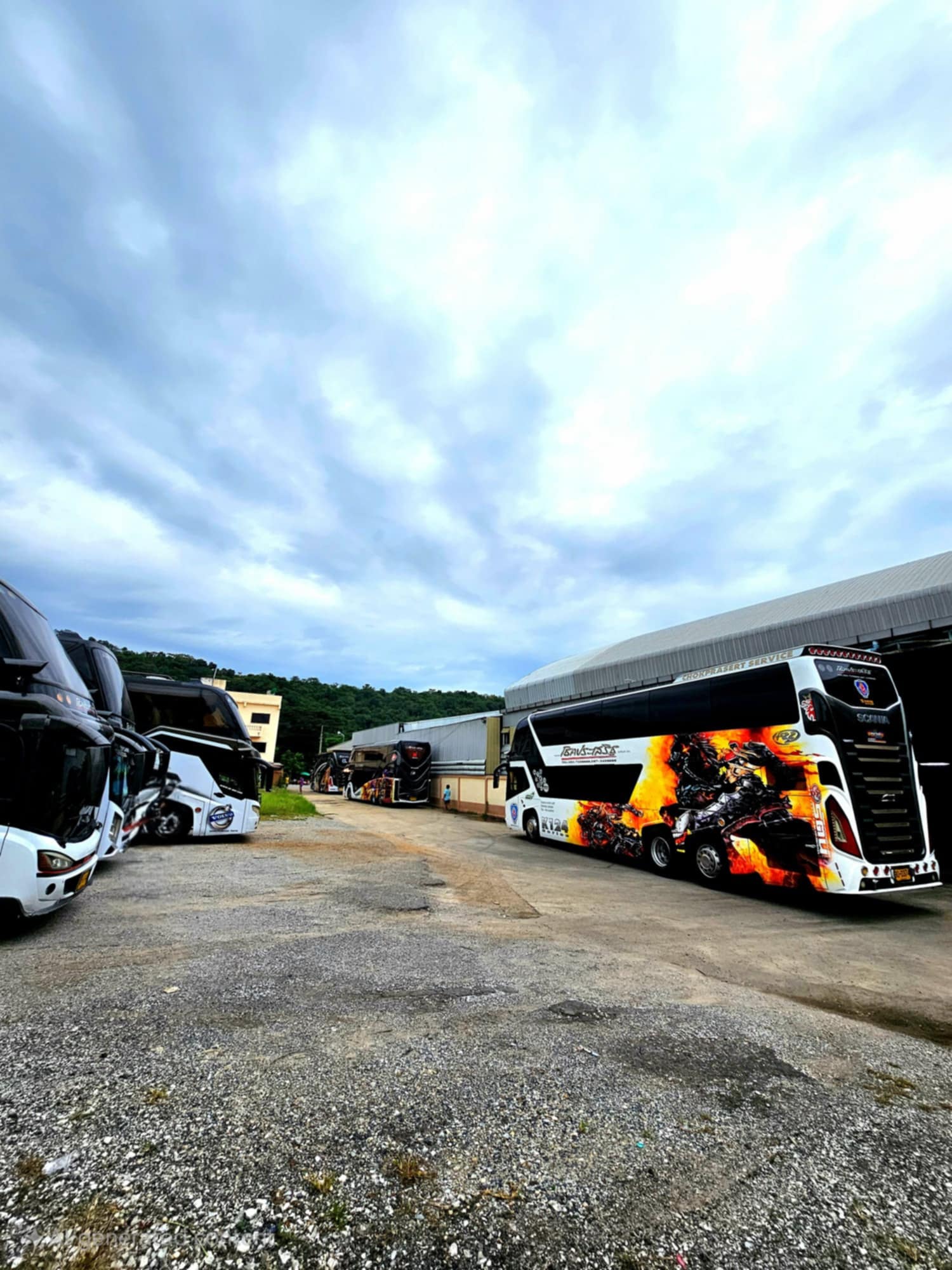 Bus fleet